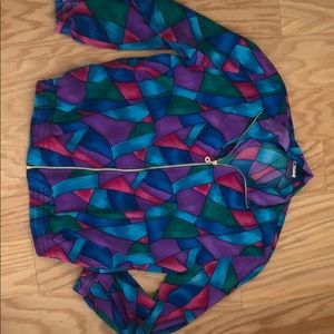 80s windbreaker fits size xs-m